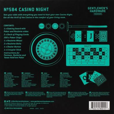 Gentlemen’s Hardware / Casino Night Game Set