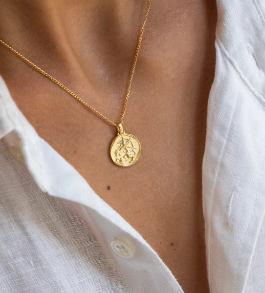Kirstin Ash / Sagittarius Zodiac - 18K Gold Vermeil