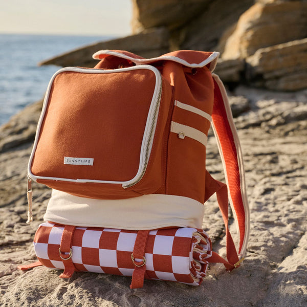 Sunnylife / Luxe Picnic Backpack - Terracotta