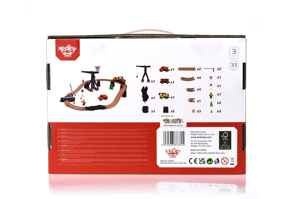 Tooky Toy / Construction Yard Train Set