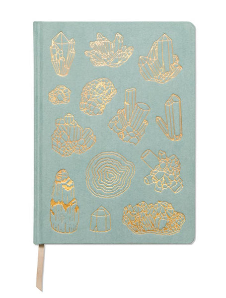 Designworks Ink / Jumbo Suede Journal - Mineralogy