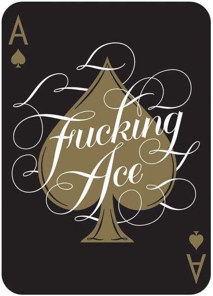 Calligraphuck / Playing Cards - Game On, Bitches