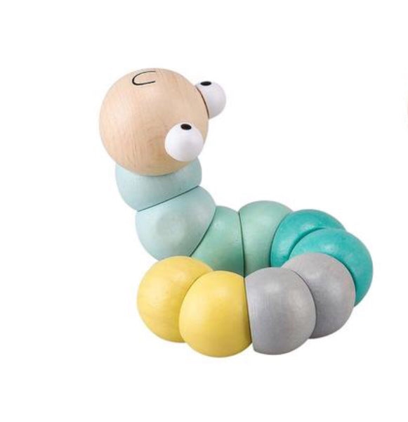 Kaper Kidz / Calm & Breezy Wooden Jointed Worm