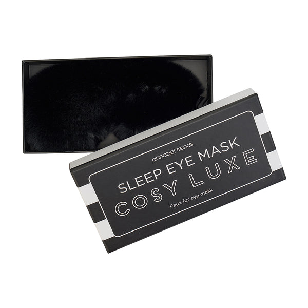 Annabel Trends / Cosy Luxe Eye Mask - Black