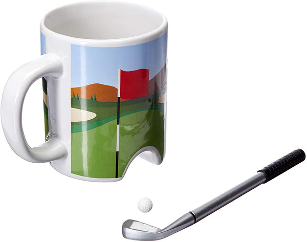 Kikkerland / Putter Cup Golf Mug & Pen