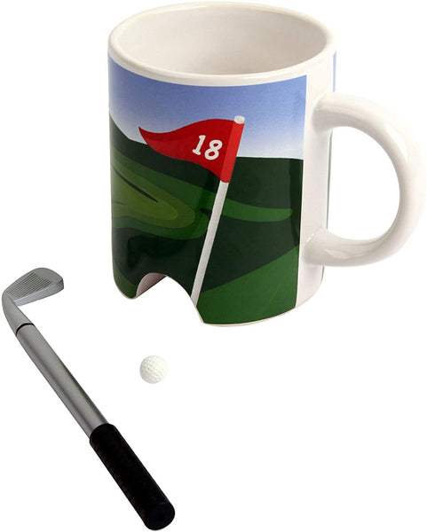 Kikkerland / Putter Cup Golf Mug & Pen