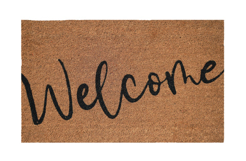 Urban Products / 'Welcome' Doormat - Black