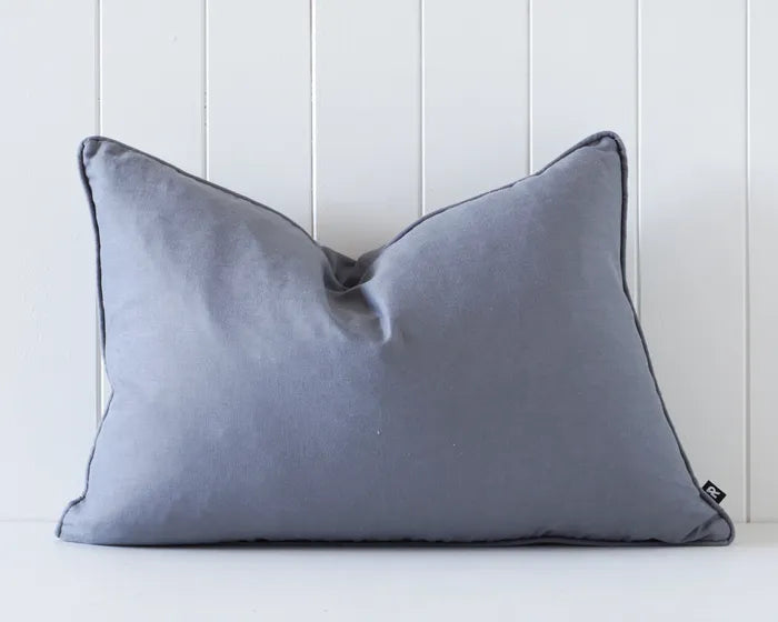Rayell / Linen Cushion - Steel
