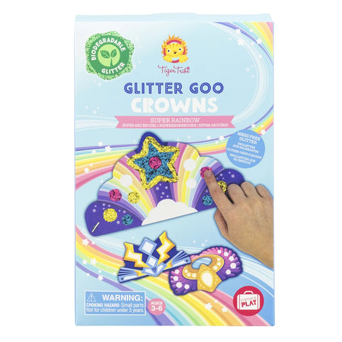 Tiger Tribe / Glitter Goo Crowns - Super Rainbow