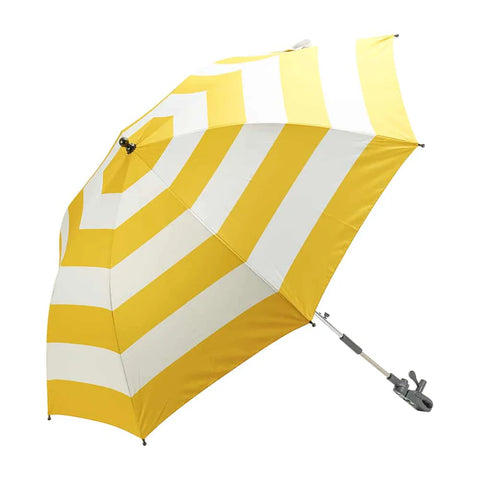 Annabel Trends / Beach Chair Umbrella - Yellow Stripe