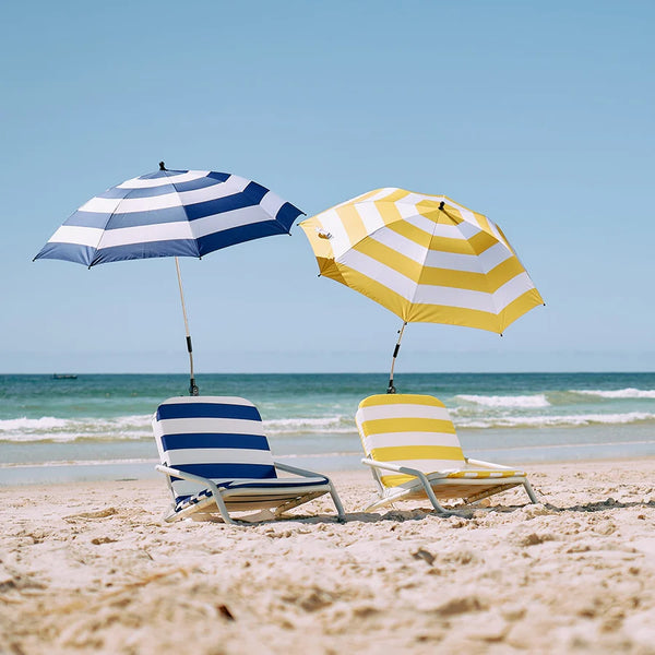 Annabel Trends / Deluxe Beach Chair - Navy Stripe