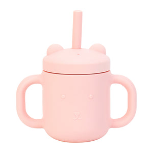 Annabel Trends / Silicone Mini Sippi Bear - Blush Pink