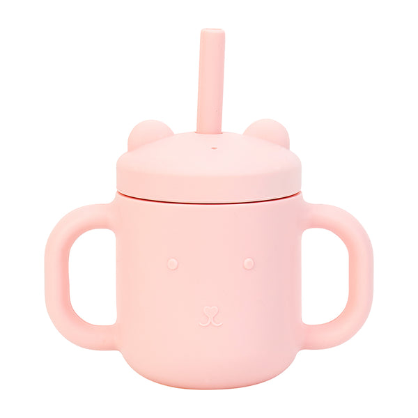 Annabel Trends / Silicone Mini Sippi Bear - Blush Pink