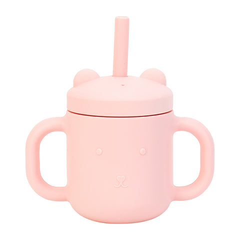 Annabel Trends / Silicone Mini Sippi Bear - Blush Pink