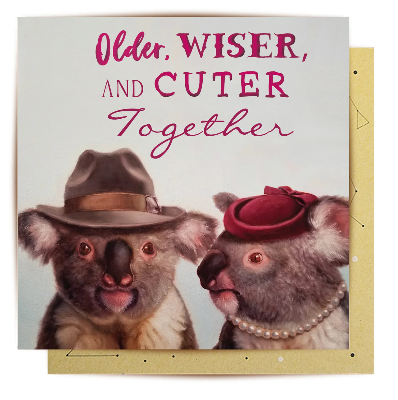 La La Land / Greeting Card - Older Wiser Cuter