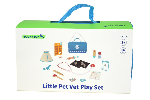 Tooky Toy / Little Play Set In Carry Bag - Pet Vet