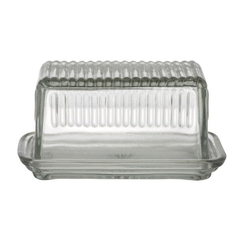 Academy / Hemingway Glass Butter Dish