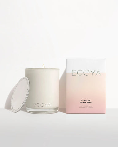 Ecoya / Madison Jar Candle - Vanilla & Tonka Bean