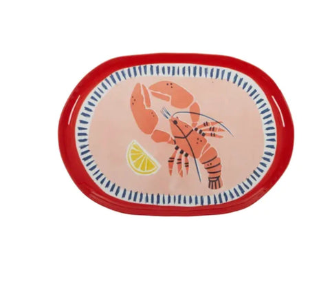 Coast To Coast / Riviera Lobster Ceramic Platter