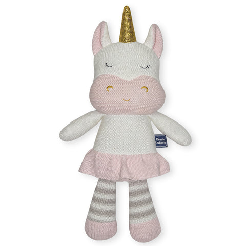 Living Textiles Co. / Knitted Toy - Kenzie the Unicorn