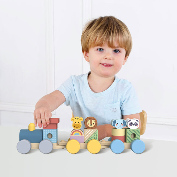 Tooky Toy / My Forest Friends Stacking Animals Train