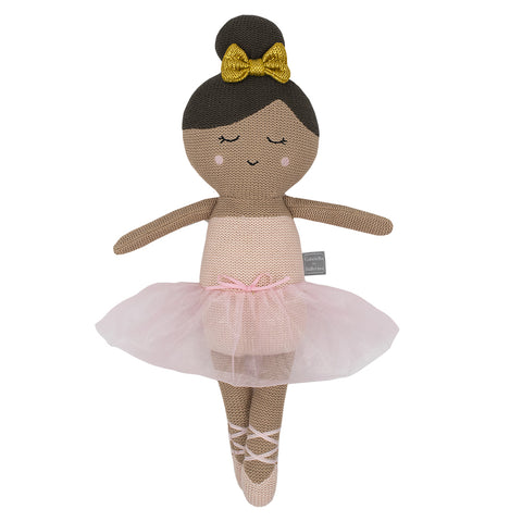 Living Textiles Co. / Softie Knitted Toy - Gabriella the Ballerina