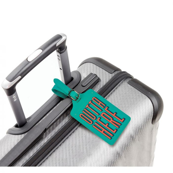 Fred / Wander Ware Luggage Tag - Outta Here