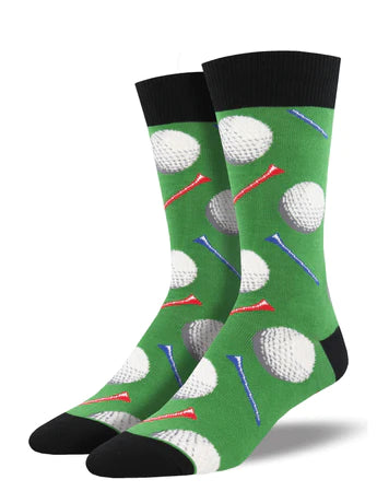 Socksmith / Mens Socks - Tee It Up (Green)