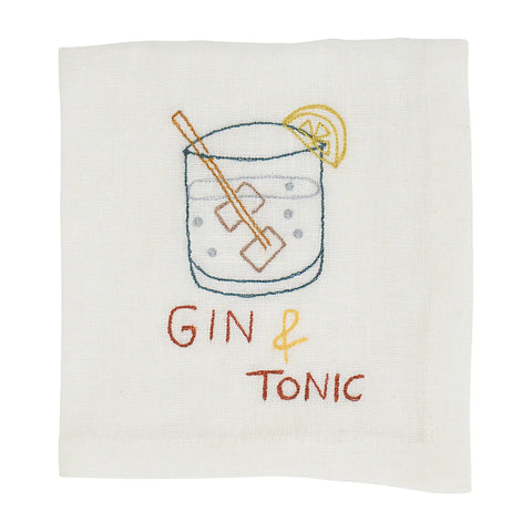 Annabel Trends / Cocktail Napkin - Gin & Tonic