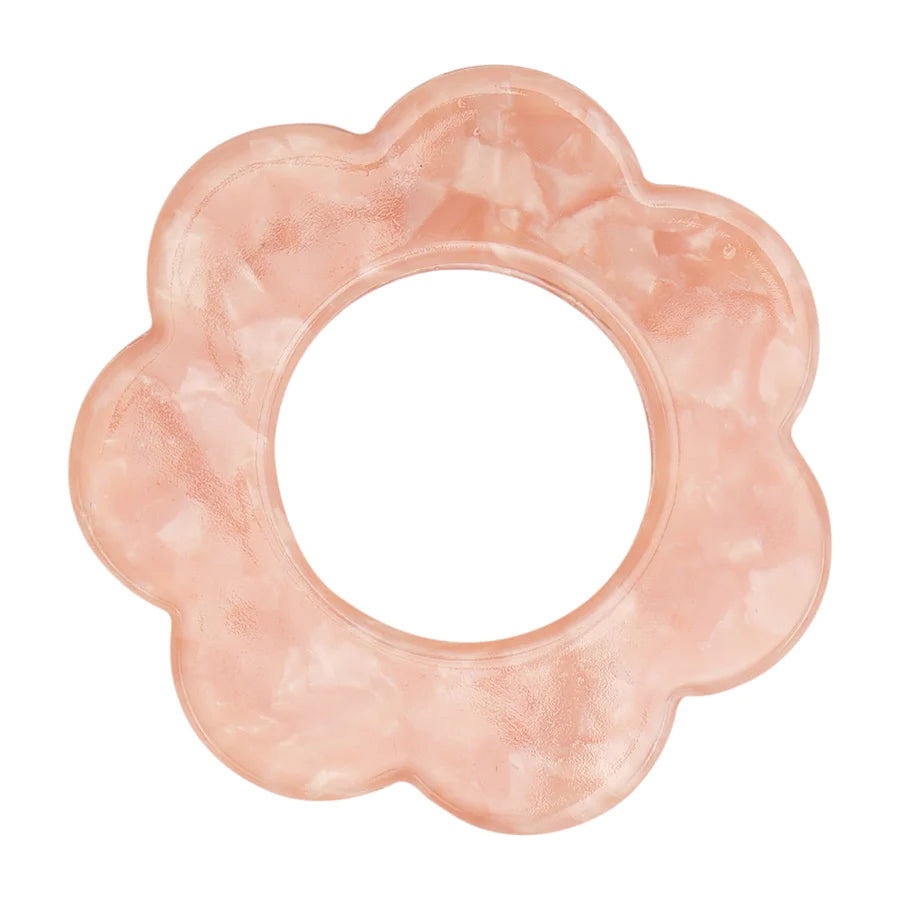 Annabel Trends / Scallop Edge Napkin Rings (Set 4) - Pink Pearl