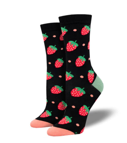 Socksmith / Womens Bamboo Socks - Strawberry Delight