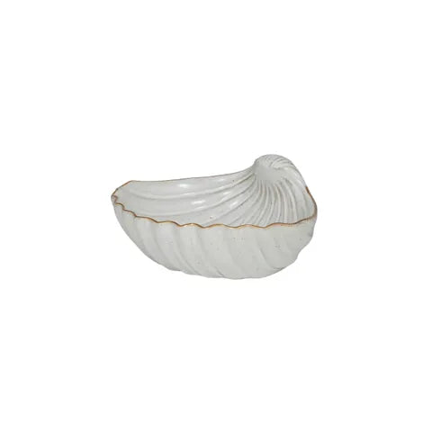 Coast To Coast / Pearl Ceramic Shell Bowl