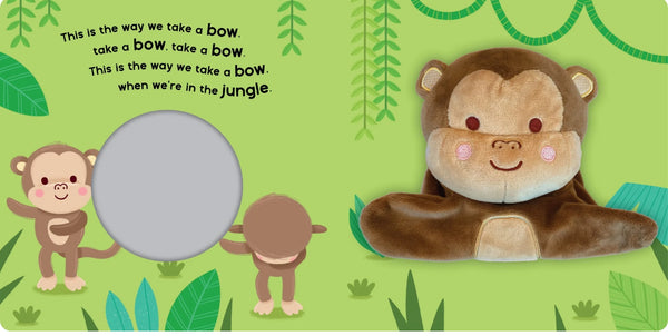 Cheeky Monkey Hand Puppet Book - Sarah Ward