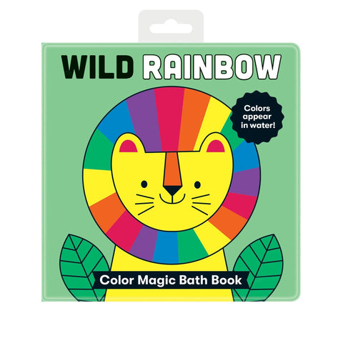 Mudpuppy / Colour Magic Bath Book - Wild Rainbow