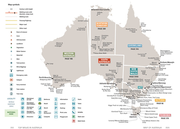 Top Walks In Australia (2nd Ed.) - Melanie Ball