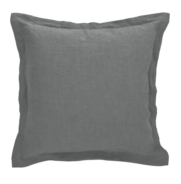 Amalfi / Cove Linen Cushion - Grey