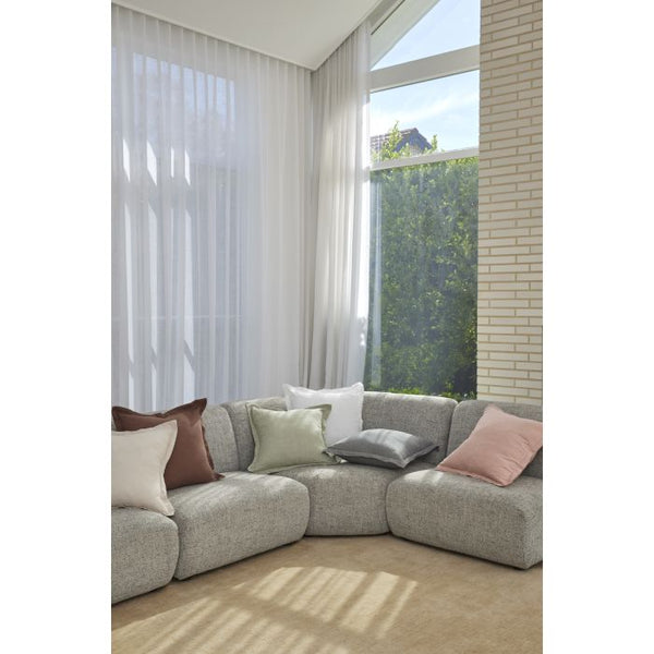 Amalfi / Cove Linen Cushion - Pink