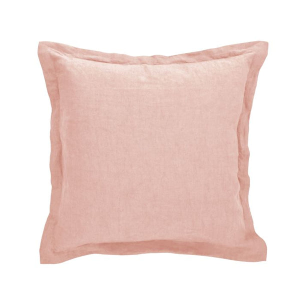Amalfi / Cove Linen Cushion - Pink