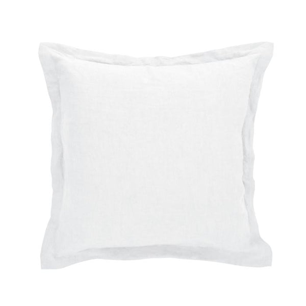Amalfi / Cove Linen Cushion - White