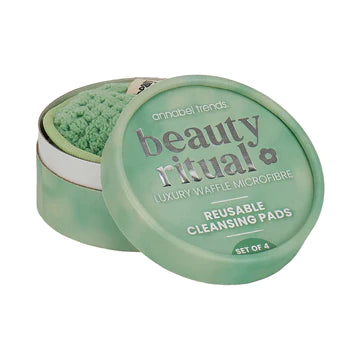 Annabel Trends / Beauty Ritual Luxury Waffle Cleansing Pads (Set 4) - Moss