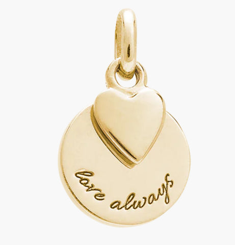 Kirstin Ash / Love Always Charm - 18K Gold Vermeil