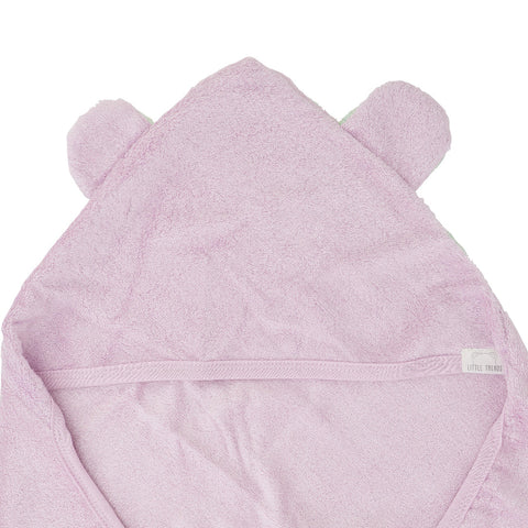 Annabel Trends / Little Trends Bear Ears Hooded Towel - Lilac