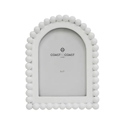 Coast To Coast / Blanco Resin Frame (5x7”) - White
