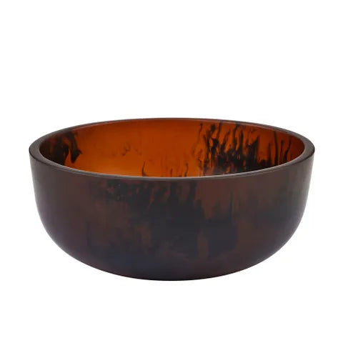 Coast To Coast / Kip Resin Salad Bowl - Tortoise Shell