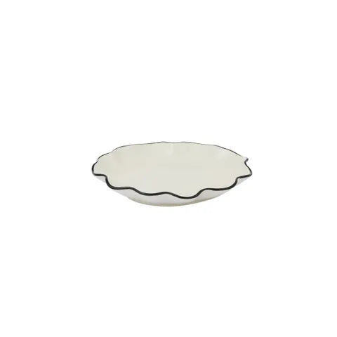 Coast To Coast / Winslow Ceramic Plate (Small) - Ivory/Black