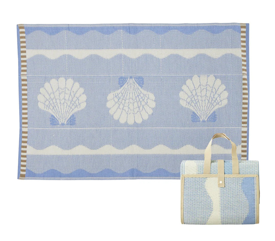 Coast to Coast / Picnic & Beach Mat - La Mer Blue