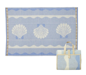 Coast to Coast / Picnic & Beach Mat - La Mer Blue