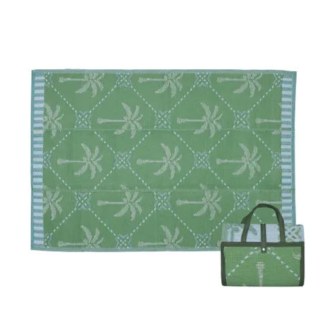 Coast to Coast / Picnic & Beach Mat - Palm Emerald
