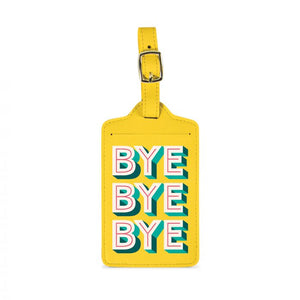 Fred / Wander Ware Luggage Tag - Bye Bye Bye