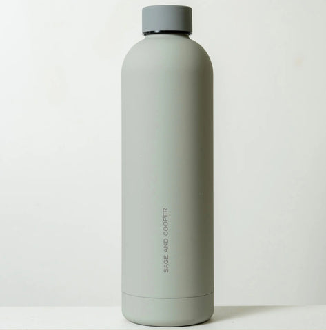 Sage & Cooper / Allegra Bottle (750ml) - Cloud/Gunmetal